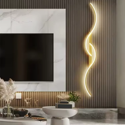 Modern LED Wall Lamp – Minimalist Long Strip Sconce for Bedroom & Living Room Lighting