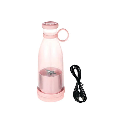 Portable Electric Blender Bottle - Rechargeable Smoothie Maker & Fruit Juice Extractor, Mini Juicer for Fresh Blends on the Go